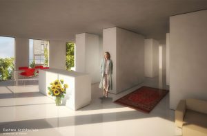 Duurzame CPO zelfbouw loft appartementen (interieur beeld appartement woonkamer) - Loft casco appartementen | Eustace Architectuur