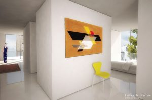 Duurzame CPO zelfbouw loft appartementen (interieur beeld appartement slaapgedeelte) - Loft casco appartementen | Eustace Architectuur